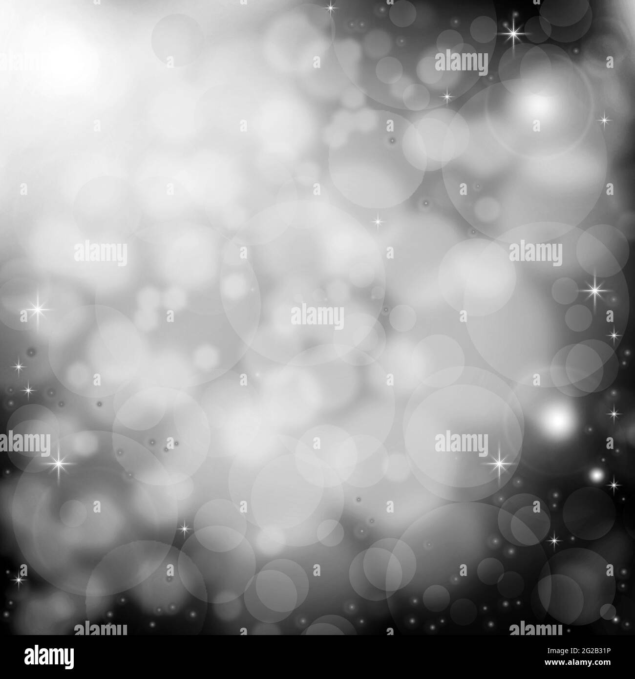 Abstrakter Hintergrund mit Streulicht – monochrom Stockfoto