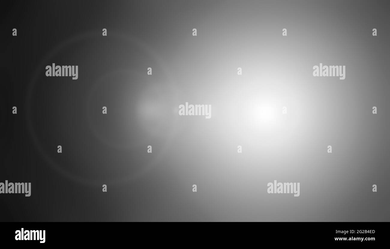 Grauer, abstrakter Hintergrund mit Streulicht Stockfoto