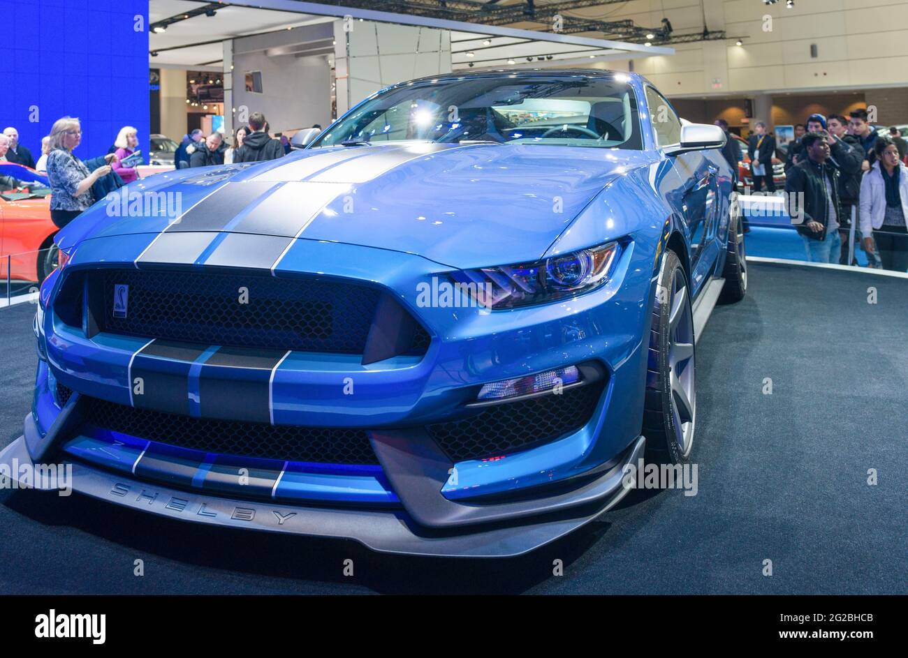 Der Ford Performance GT320 wurde auf der Canadian International Auto Show gezeigt. Die CIAS ist die größte Automobilmesse, die jährlich im Metro Toronto Co stattfindet Stockfoto