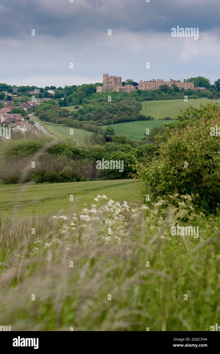 Bolsover Castle, Derbyshire, England. Stockfoto