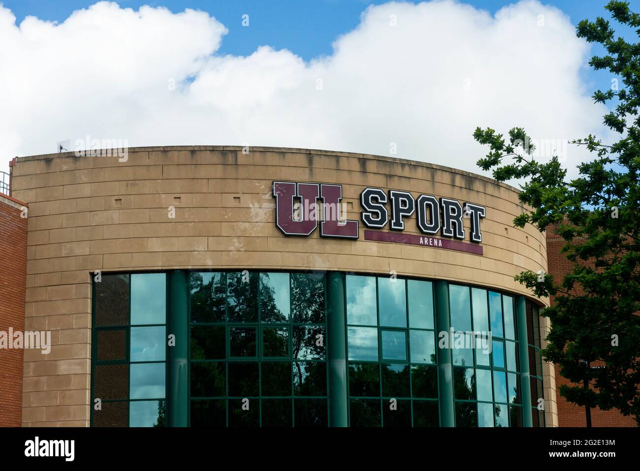 Veranstaltungsort und Veranstaltungskomplex der UL Sport Arena an der University of Limerick, Limerick, Irland Stockfoto