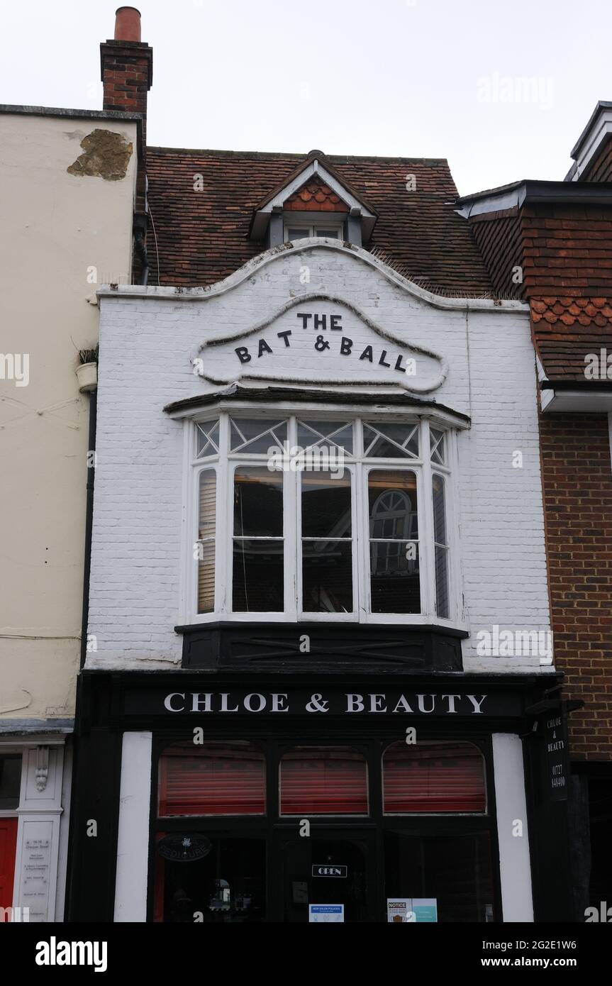 The Bat & Ball, St Albans, Hertfordshire Stockfoto