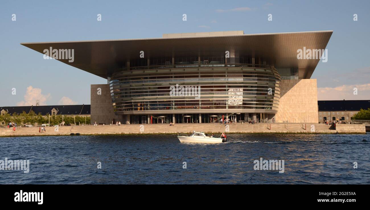 KOPENHAGEN, DÄNEMARK; DAS OPERNHAUS Stockfoto