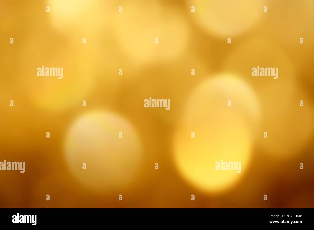 Gelbe Streuscheibe abstrakter Hintergrund - Bokeh Stockfoto