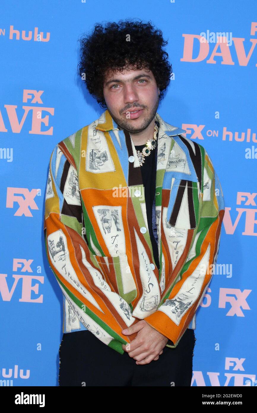 Benny Blanco bei der Ankunft für DAVE Saison 2 Premiere auf FXX, The Greek Theatre, Los Angeles, CA 10. Juni 2021. Foto: Priscilla Grant/Everett Collection Stockfoto