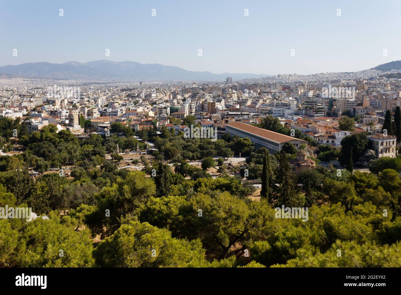 Stoa des Attalos - Athen Griechenland Stockfoto