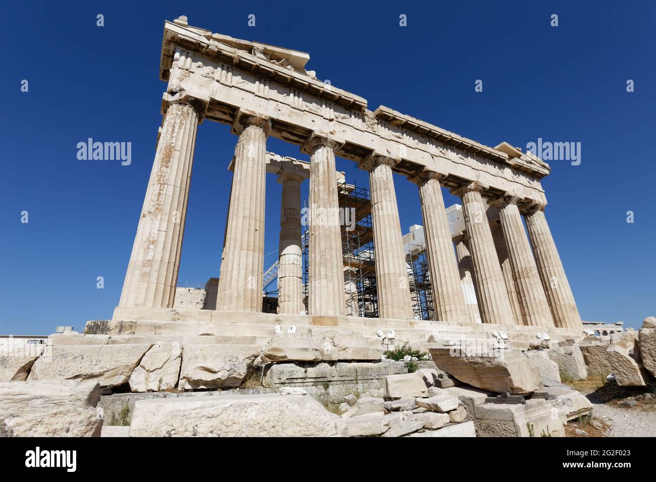 Parthenon - Akropolis von Athen - Athen Griechenland Stockfoto