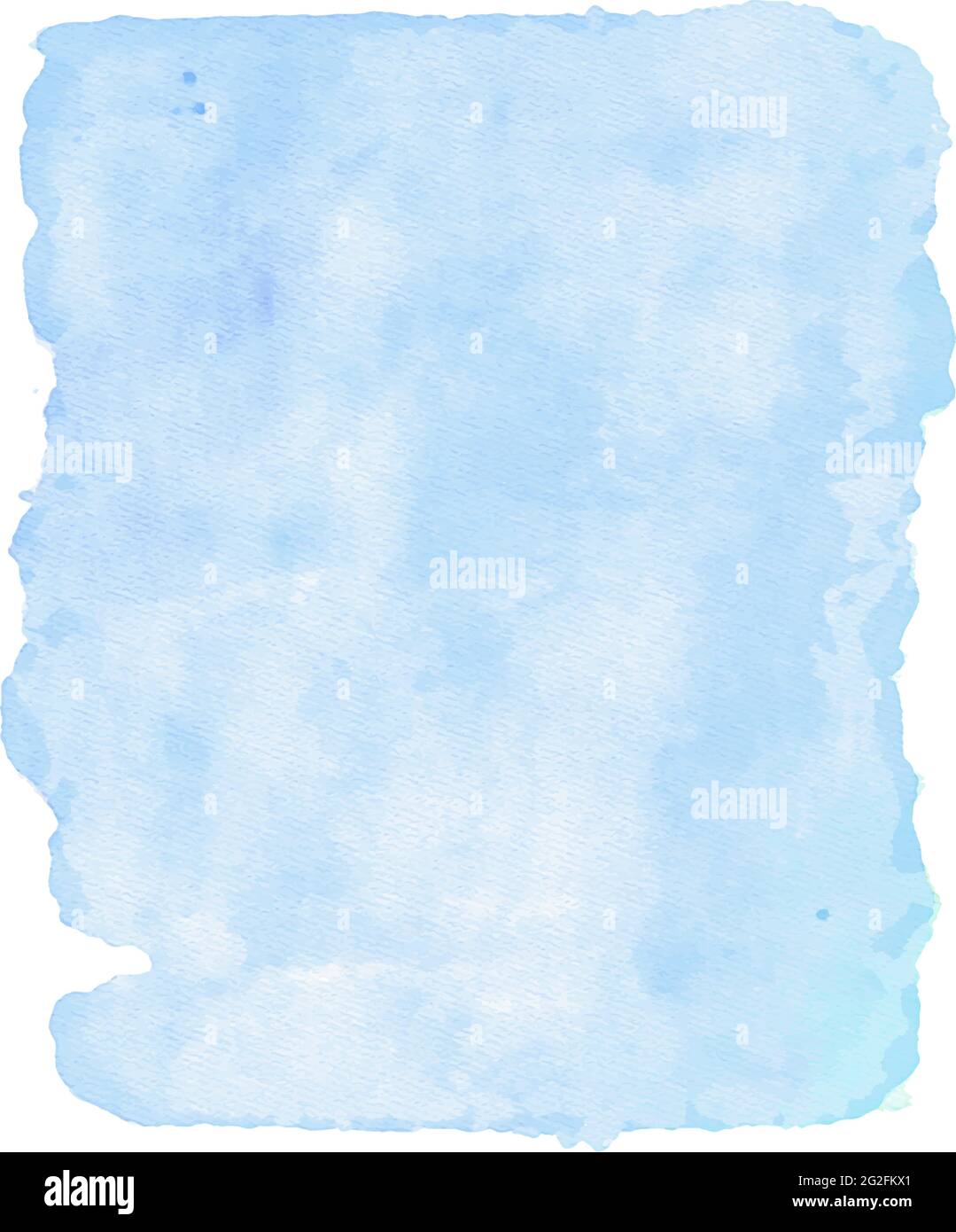 Pastellblau abstrakt Aquarell Hintergrund Vektor Illustration Stock Vektor