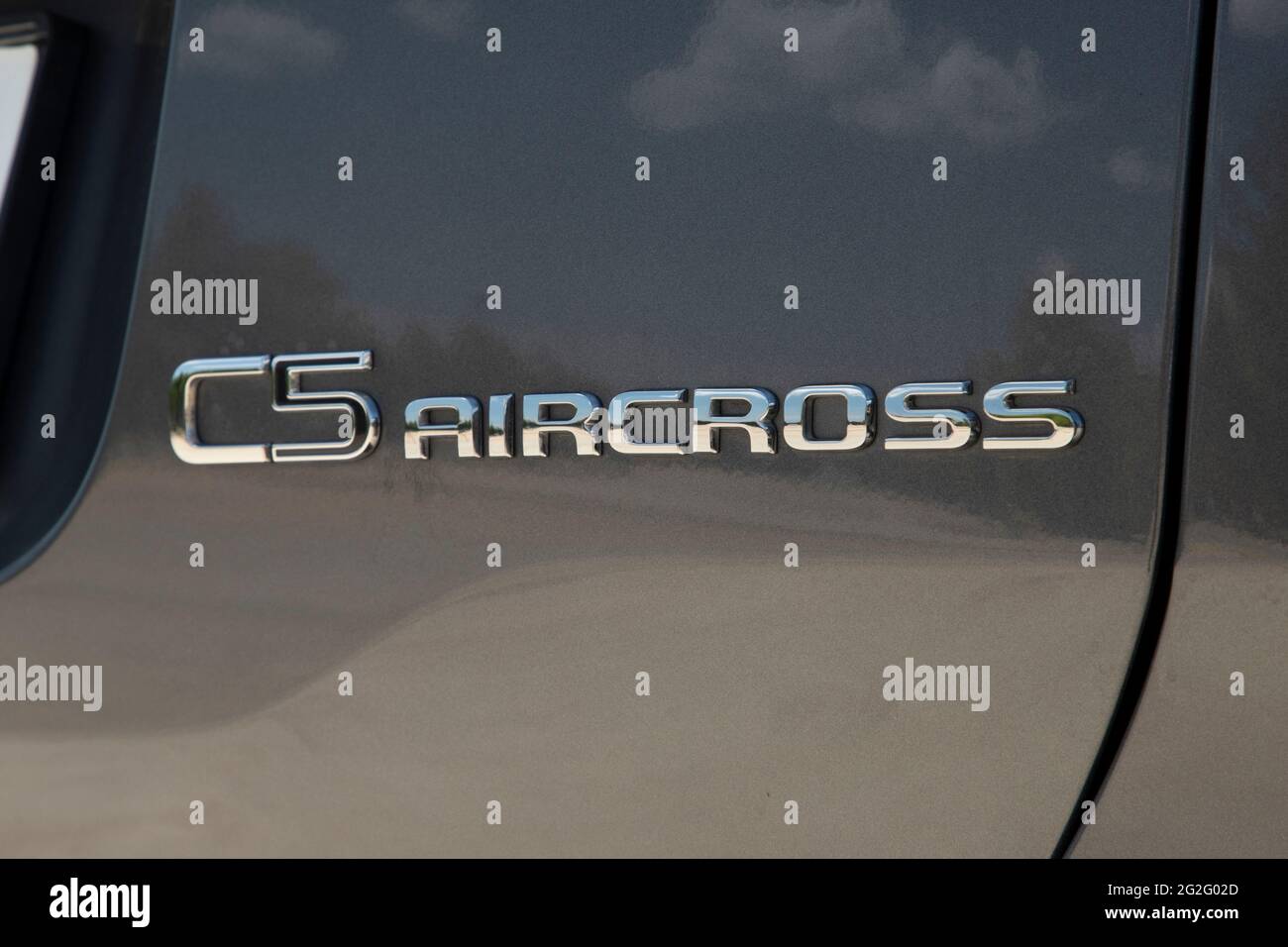 Der C5 Aircross ist ein kompakter Crossover-SUV des französischen Herstellers. Stockfoto
