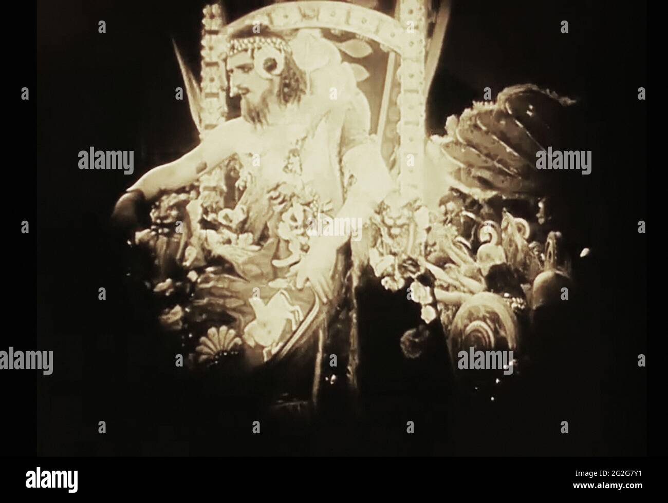Vintage still des antiken Babylonlebens aus dem frühen 1900er Film Intoleranz Stockfoto