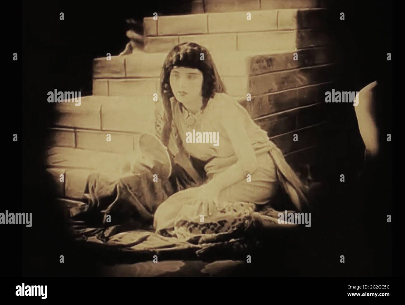 Vintage still des antiken Babylonlebens aus dem frühen 1900er Film Intoleranz Stockfoto
