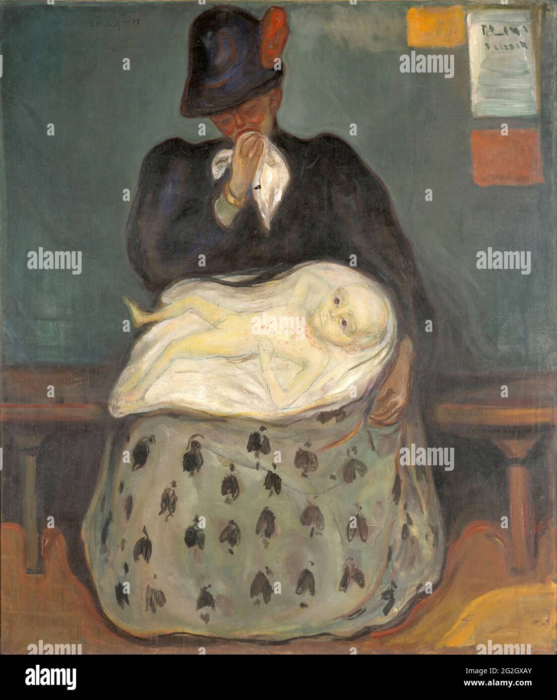 Edvard Munch - Vererbung Stockfoto