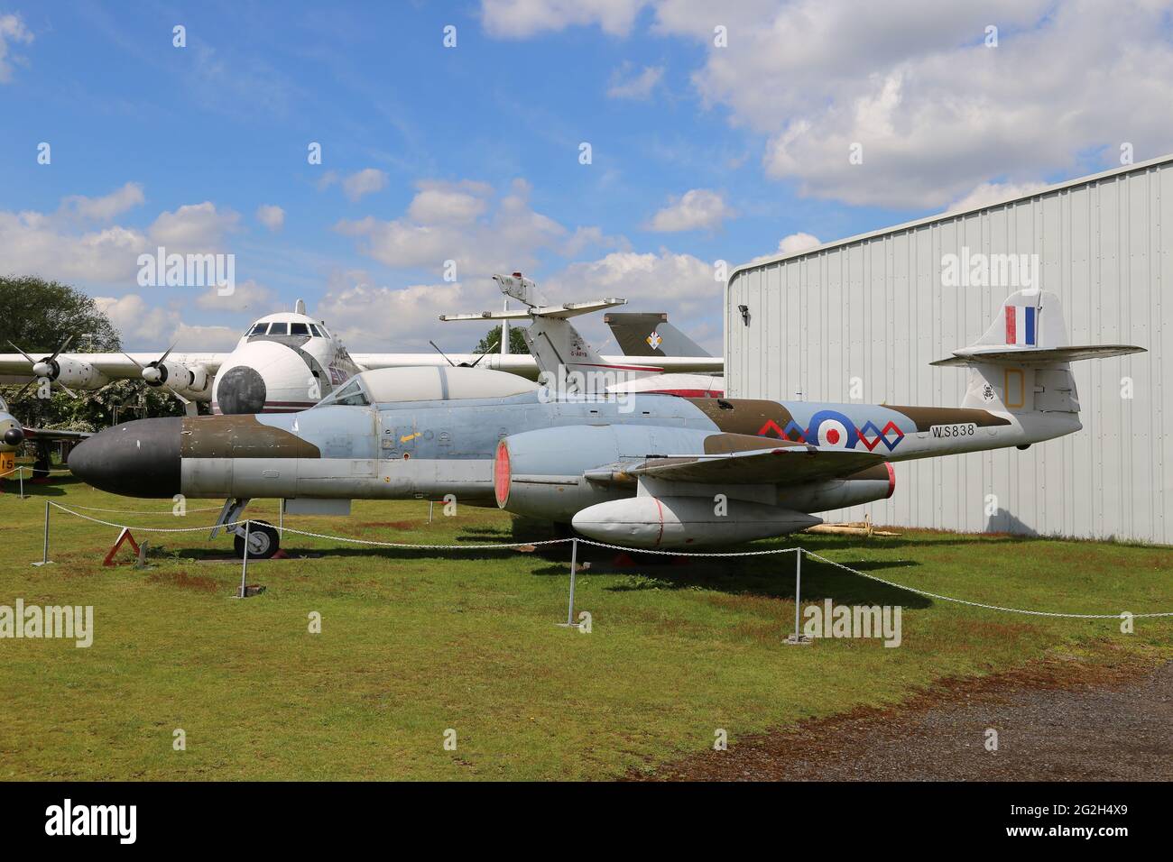 Armstrong Whitworth Meteor NF.14 (1954), Midland Air Museum, Coventry Airport, Baginton, Warwickshire, England, Großbritannien, Großbritannien, Europa Stockfoto