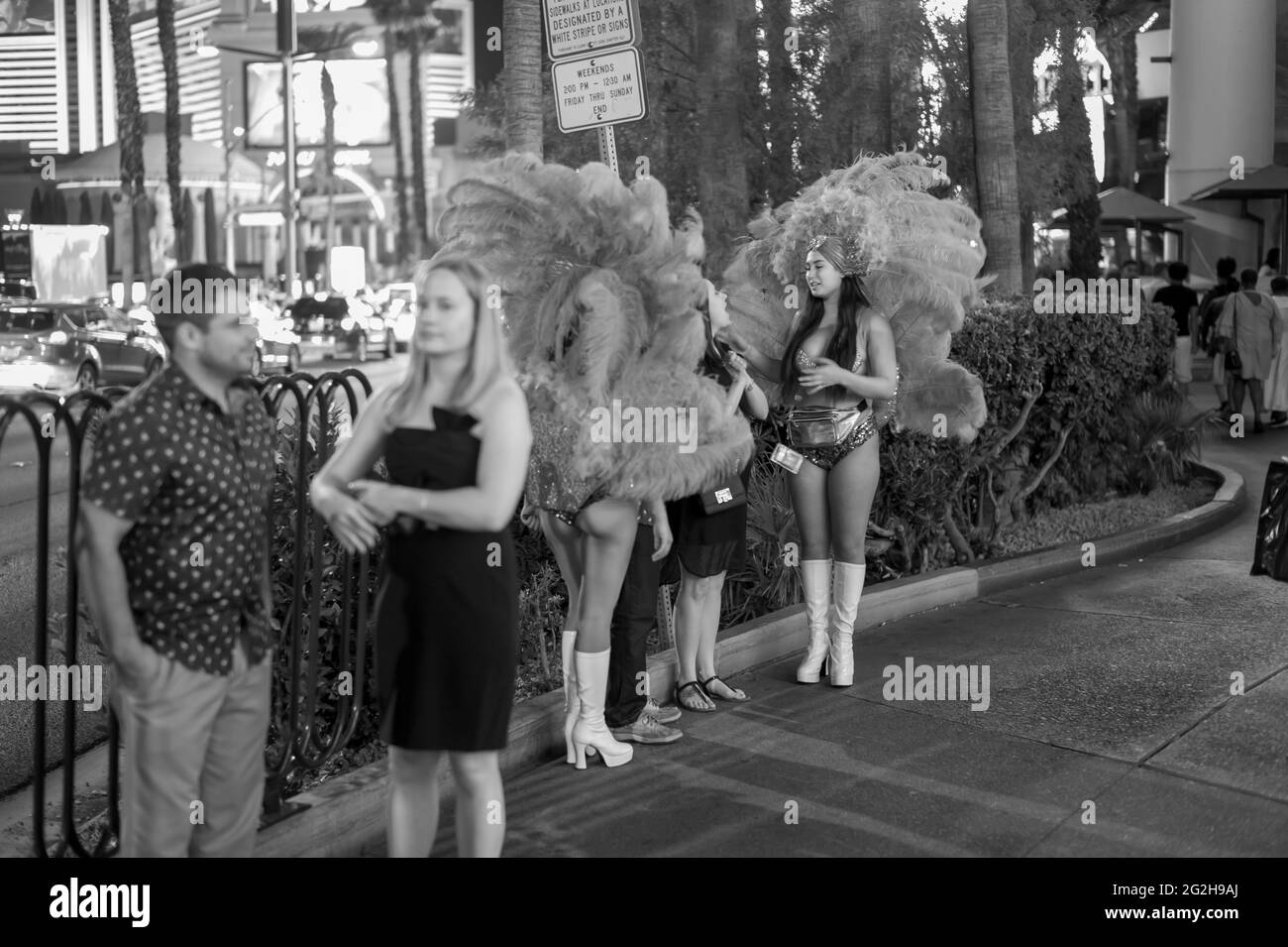 Szene in Las Vegas, Nevada, USA Stockfoto