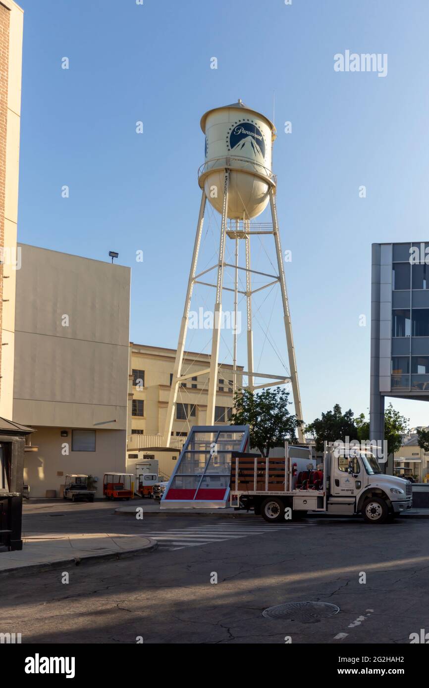 Studio Tour in den Paramount Studios, Los Angeles, Kalifornien, USA Stockfoto