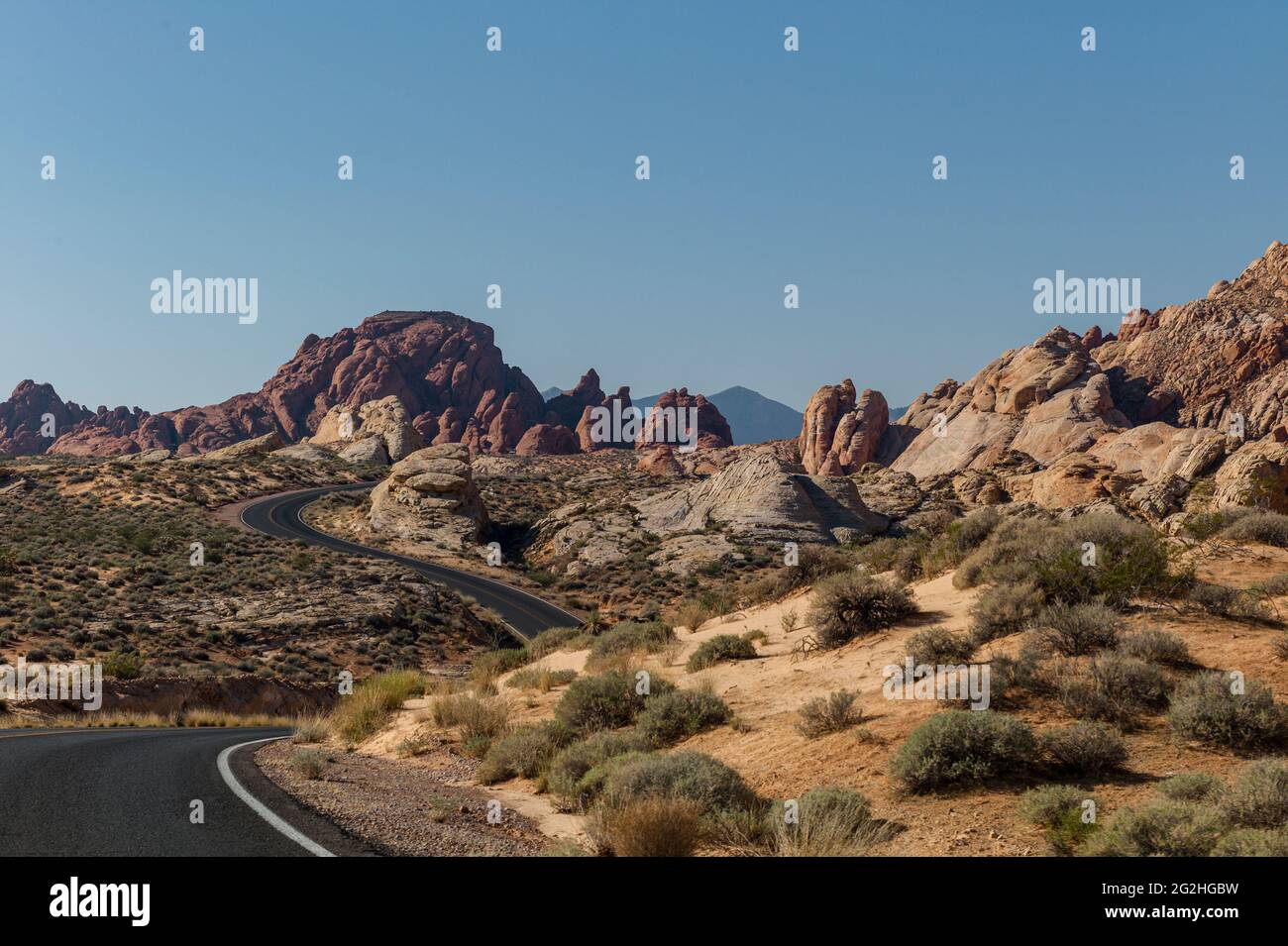 Valley of Fire State Park, Nevada, USA Stockfoto