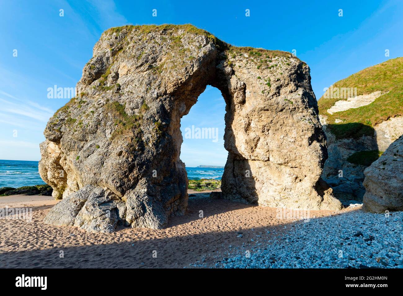 Whiterocks Beach, Rock Arch, Portrush, County Antrim, Nordirland Stockfoto