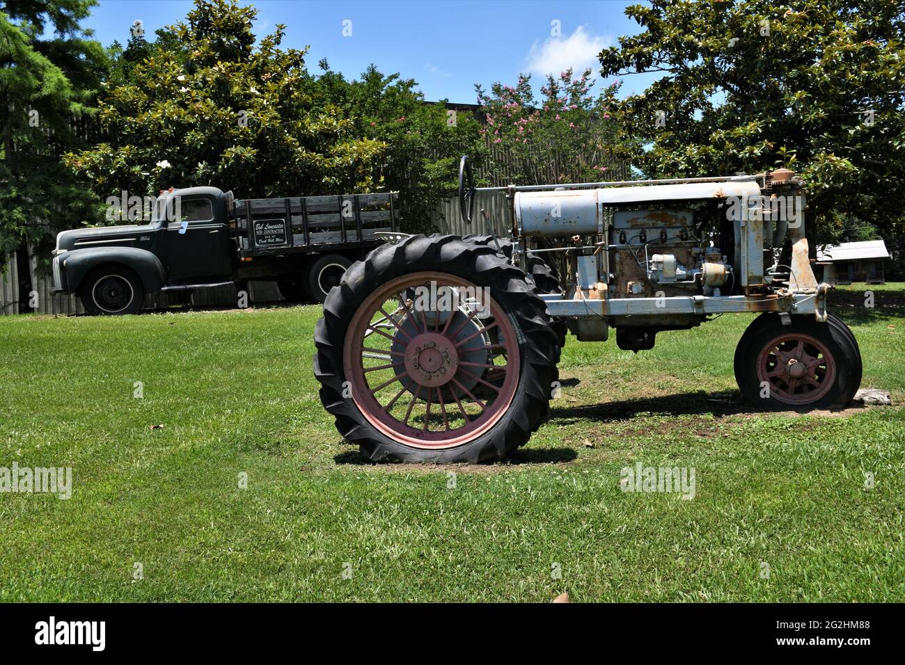 McCormack-Deering FARMALL-Traktor. Stockfoto