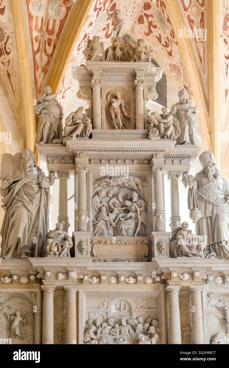 Lauenstein Stadtkirche mit der berühmten Bünauer Kapelle Stockfoto