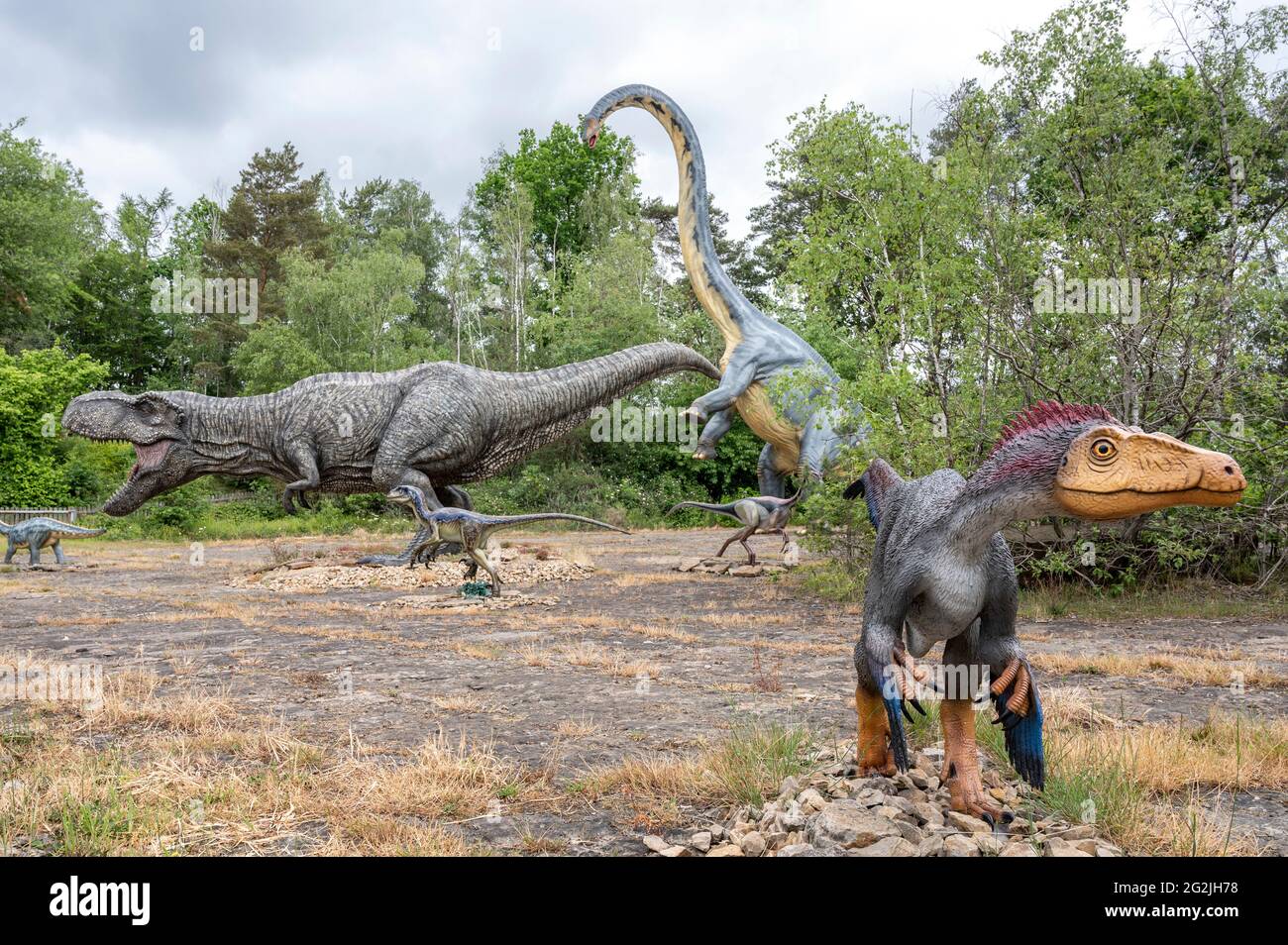 Die Zeit Dinosaurier Stockfotos Und Bilder Kaufen Alamy