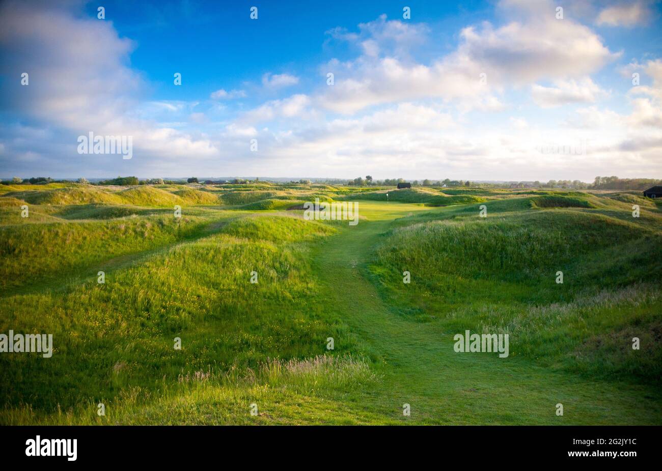 Royal Saint George's Golf Course, British Open Venue, Sandwich, Kent, England. Stockfoto