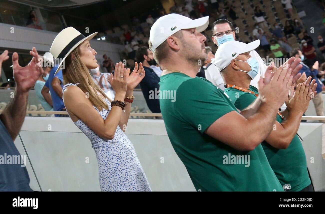 Novak Djokovic Ehefrau Stockfotos Und Bilder Kaufen Alamy