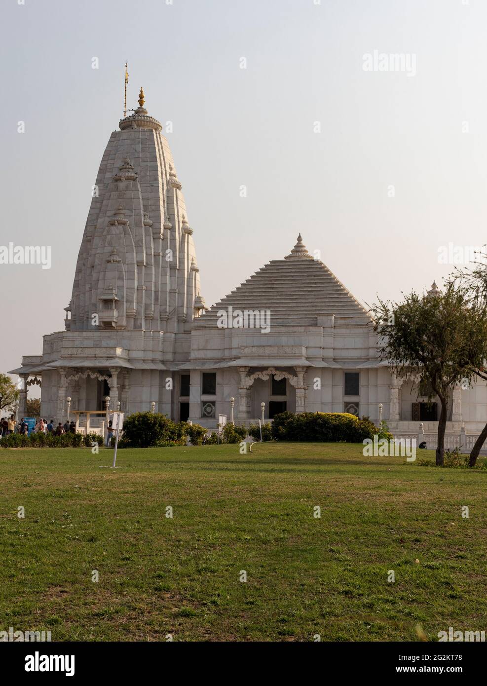 Birla Mandir in Lockdown 2021. Stockfoto