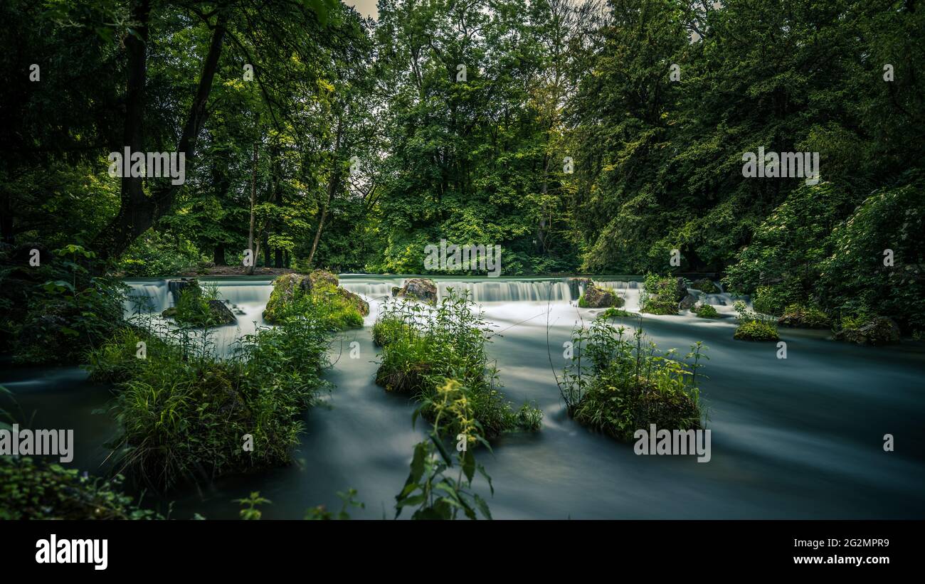 Englischen Garten Stockfoto