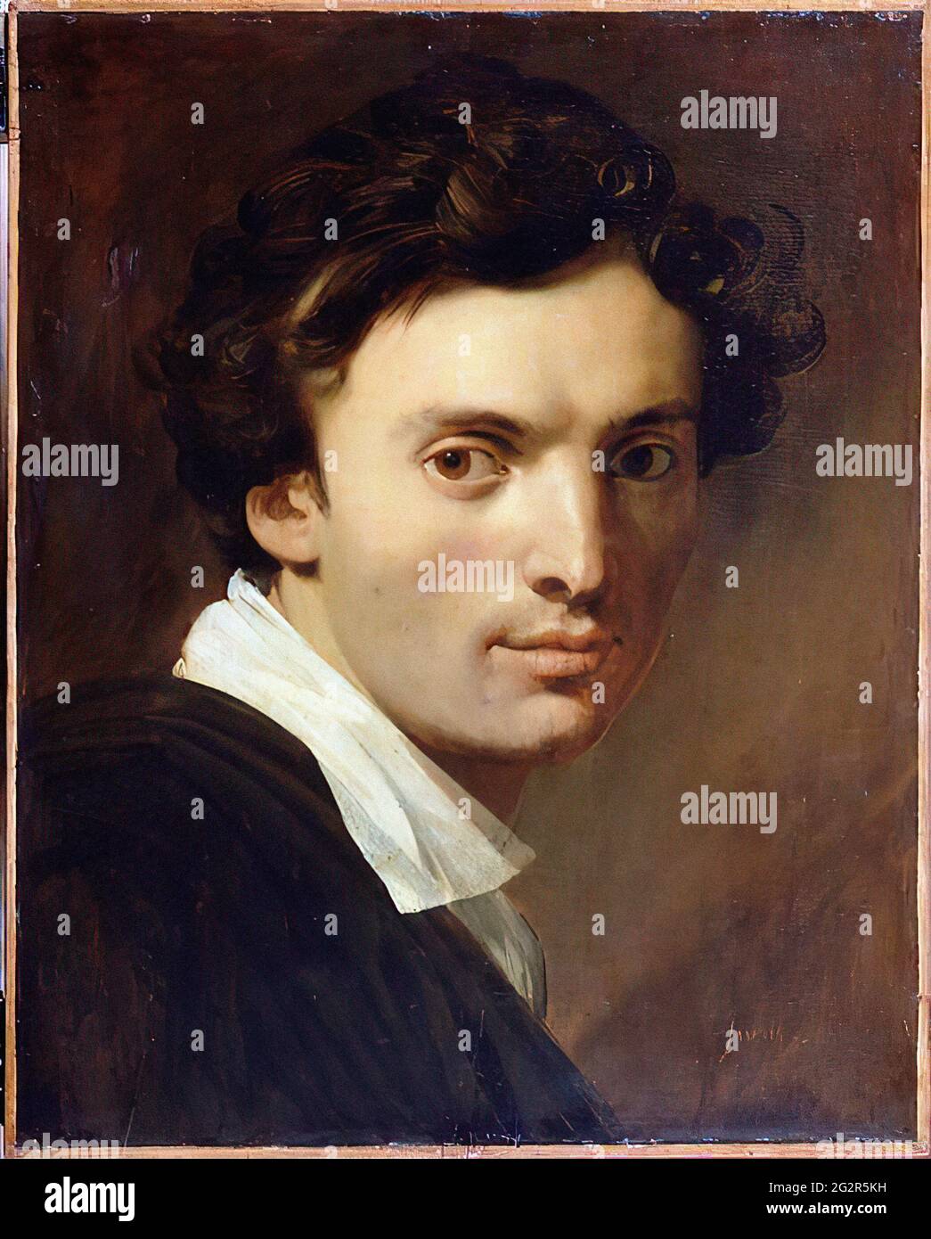 Jean-Auguste-Dominique Ingres - Jean Pierre Cortot 1815 Stockfoto