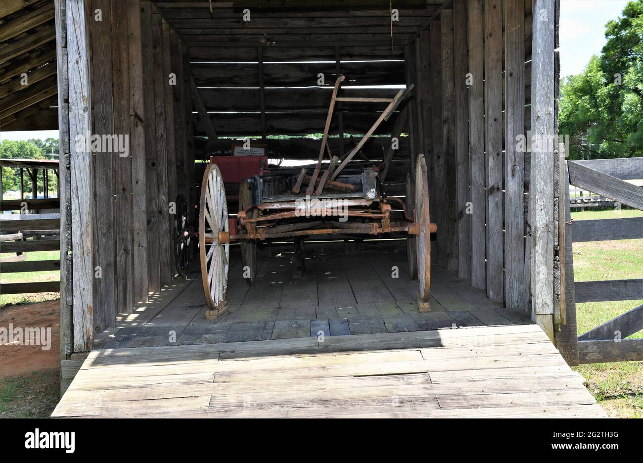 Buggy Shed. Stockfoto