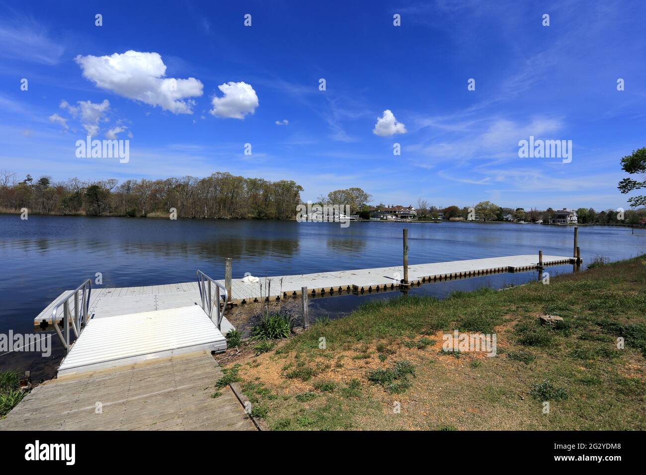 Connetquot River Oakdale Long Island New York Stockfoto