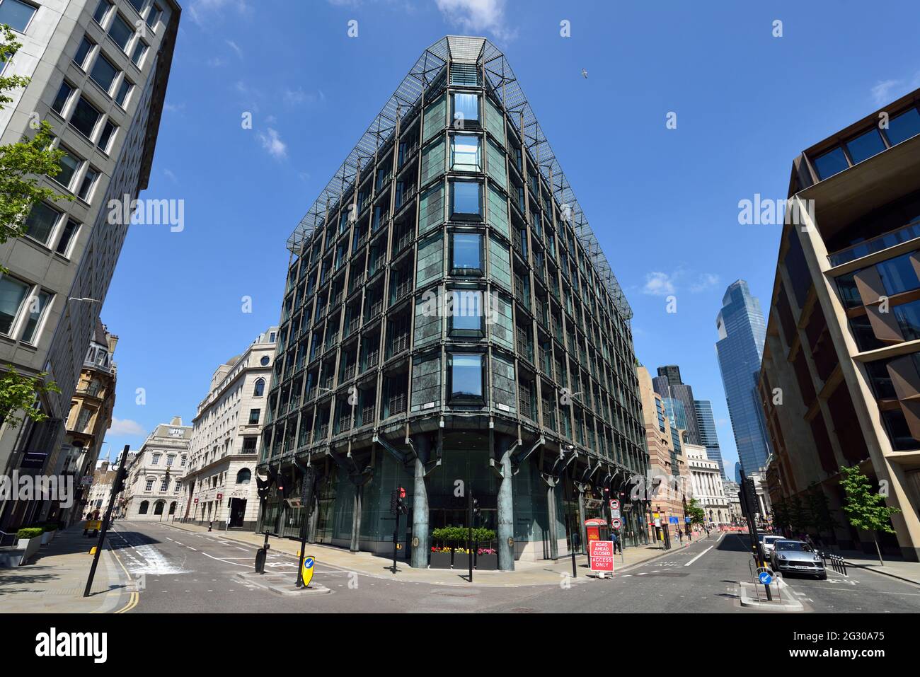 60 Queen Victoria Street, City of London, Vereinigtes Königreich Stockfoto