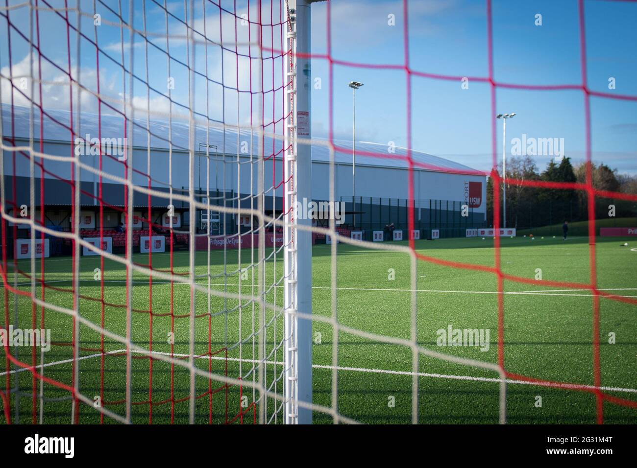 Pontypridd, Wales 12. Dezember 2020. Nathaniel MG Cup Runde eins zwischen Pontypridd Town und Cwmbran Celtic. Stockfoto