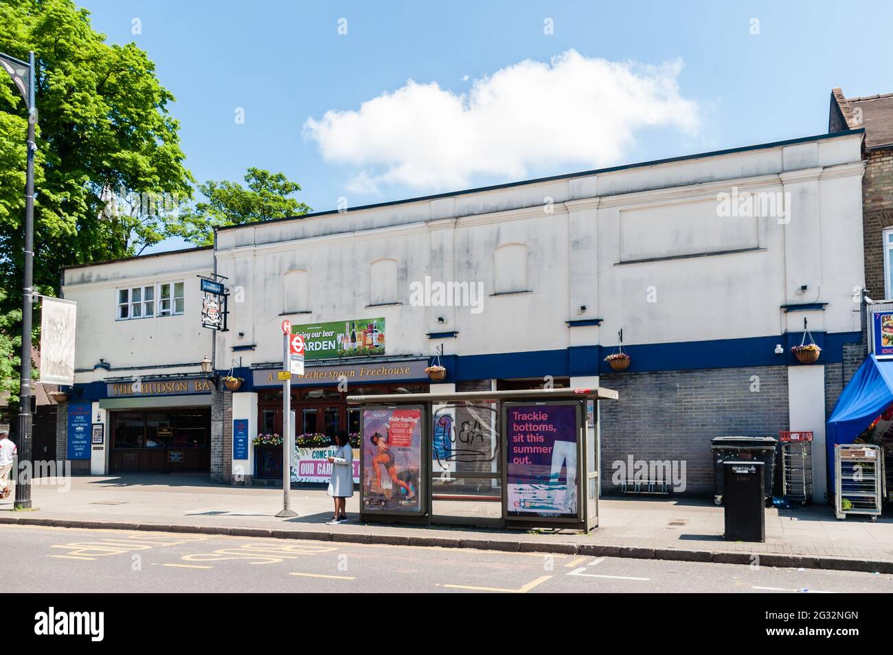 The Hudson Bay - JD Wetherspoon, Upton Lane, Forest Gate, Newham, London Stockfoto