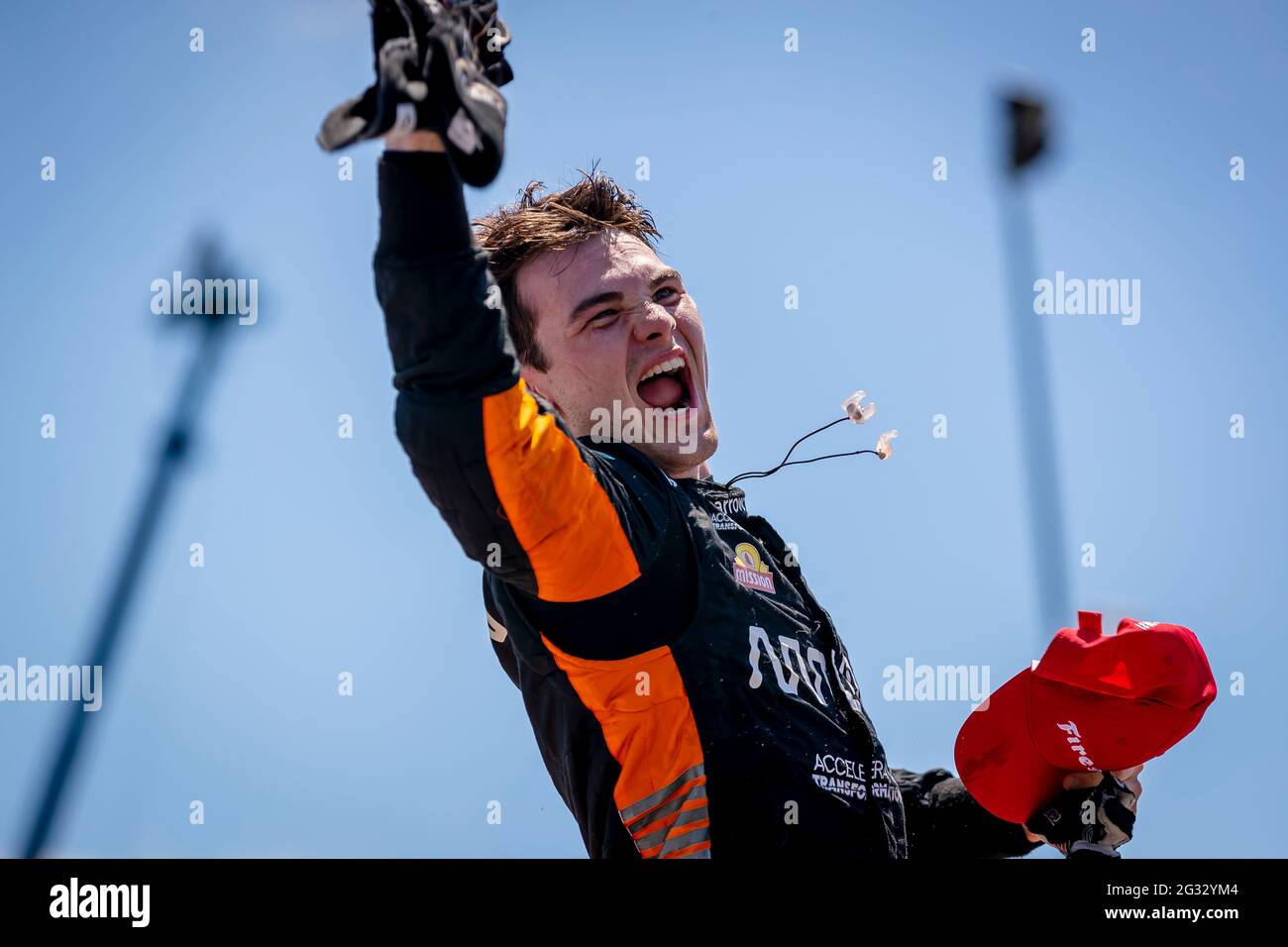 Detroit, Michigan, USA. Juni 2021. PATO OWARD (5) aus Monterey, Mexiko, gewinnt den Chevrolet Detroit Grand Prix auf der Belle Isle in Detroit, Michigan. Kredit: Brandon Carter Grindstone Medien/ASP/ZUMA Wire/Alamy Live Nachrichten Stockfoto