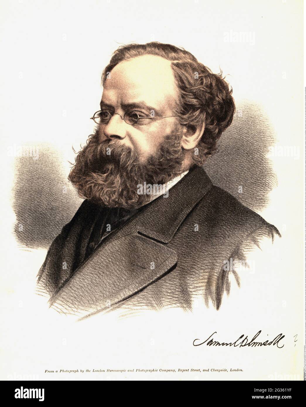 Plimsoll, Samuel, 10.2.1824 - 3.6.1898, britischer Sozialreformer und Politiker, Portrait, ADDITIONAL-RIGHTS-CLEARANCE-INFO-NOT-AVAILABLE Stockfoto