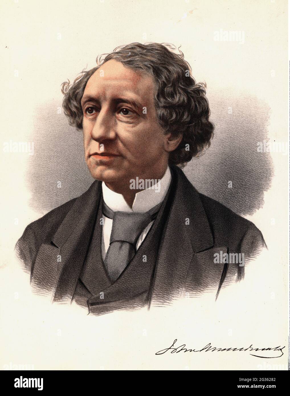 MacDonald, John Alexander, 11.1.1815 - 6.6.1891, kanadischer Politiker, ZUSÄTZLICHE-RIGHTS-CLEARANCE-INFO-NOT-AVAILABLE Stockfoto