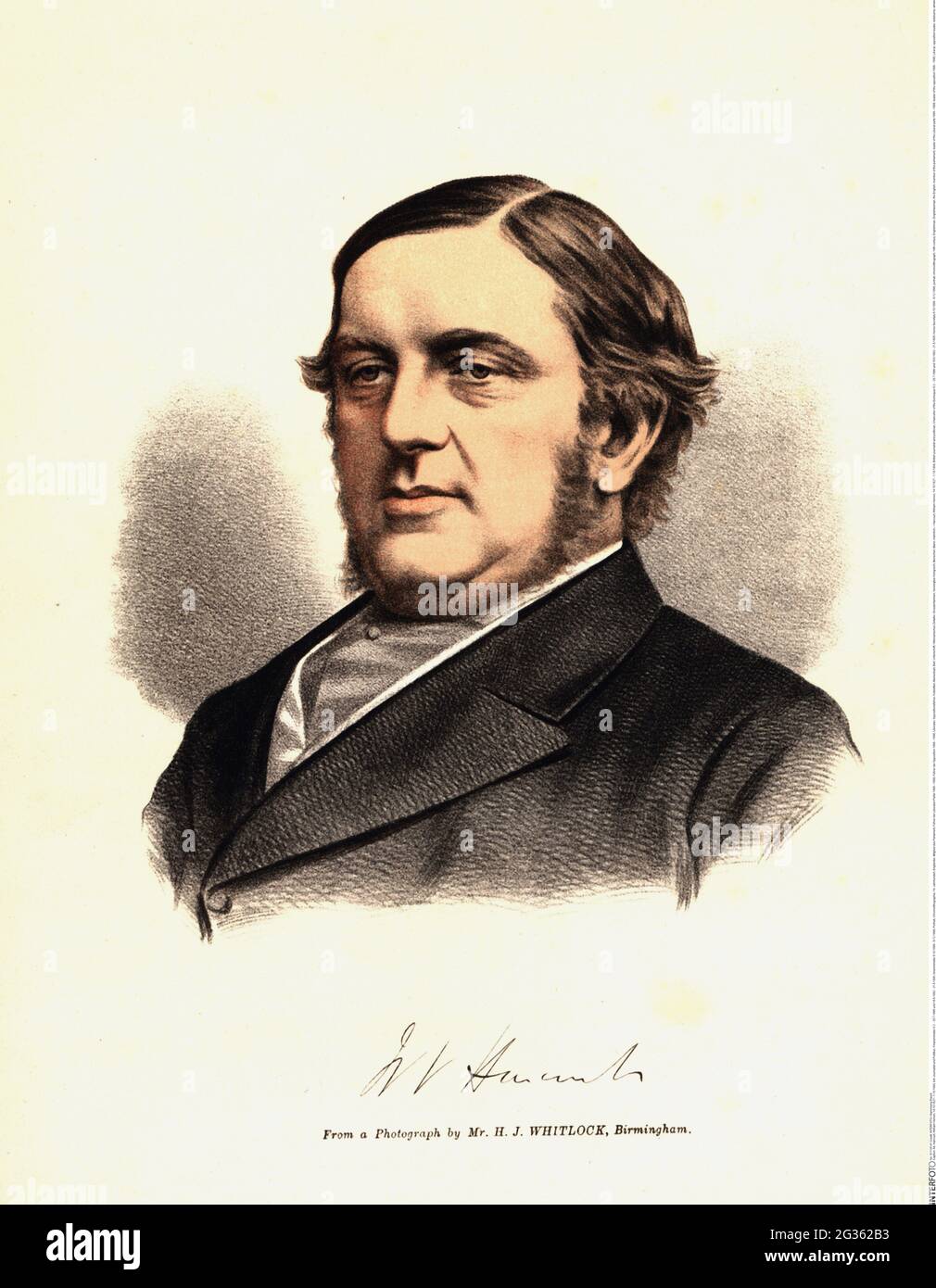Harcourt, William Vernon, 14.10.1827 - 1.10.1904, britischer Journalist und Politiker, ZUSÄTZLICHE-RIGHTS-CLEARANCE-INFO-NOT-AVAILABLE Stockfoto