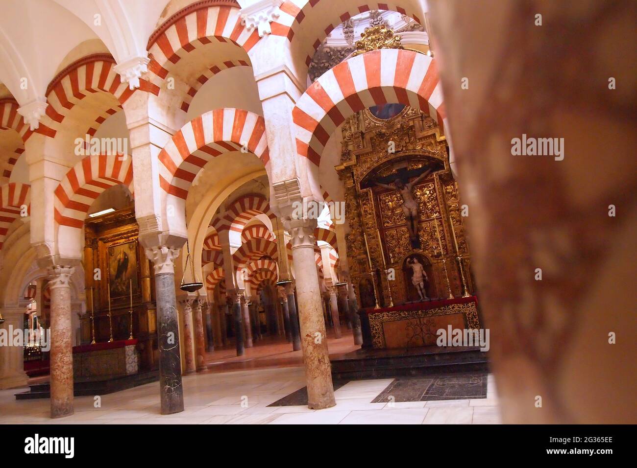 Kathedrale unserer Lieben Frau von der Himmelfahrt große Moschee von Córdoba, Córdoba, Andalucía, Spanien, Europa Stockfoto
