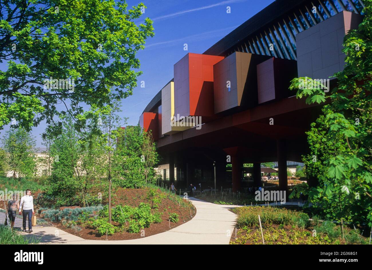 FRANKREICH PARIS (75) 7. BEZIRK, MUSEUM DER KULTURPREMIEREN, QUAI BRANLY MUSEUM Stockfoto