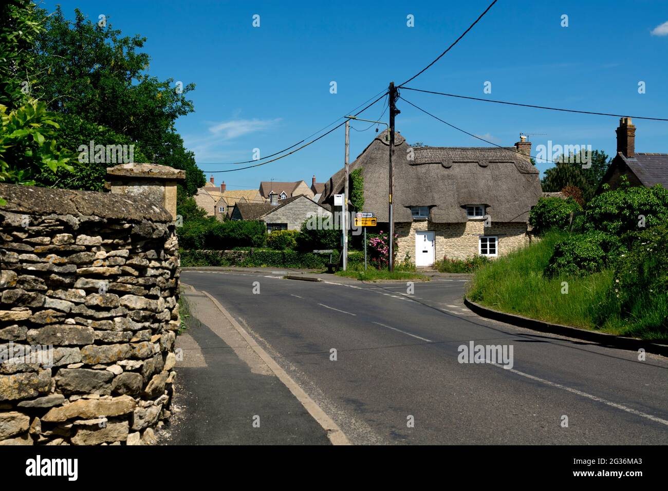 Tackley Village, Oxfordshire, England, Großbritannien Stockfoto