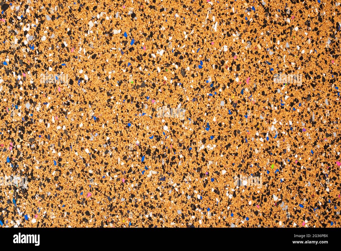 Textur Korkrücken für Laminatboden. Hintergrund Stockfoto
