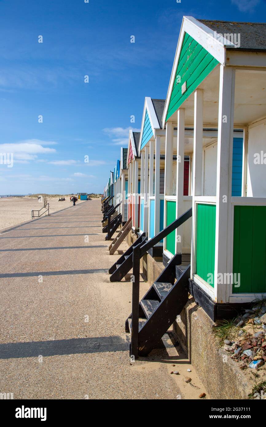 Southwold Strand Stockfoto