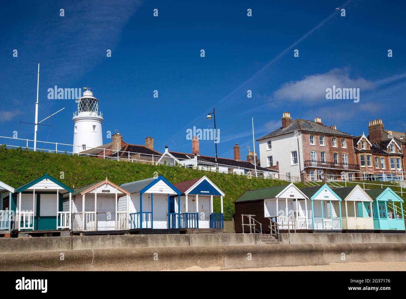 Southwold Strand Stockfoto