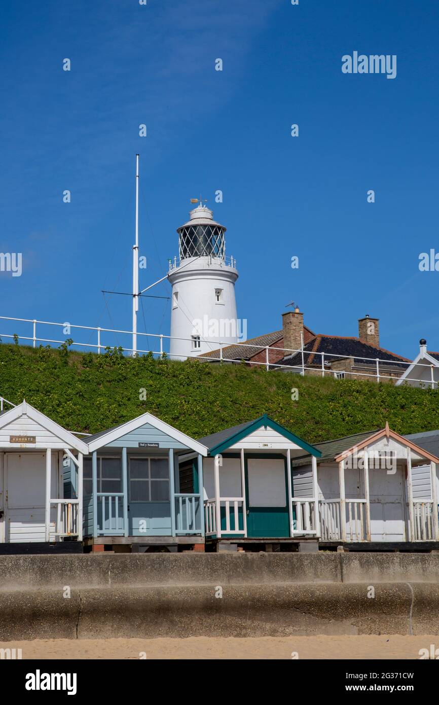 Southwold Strand Stockfoto