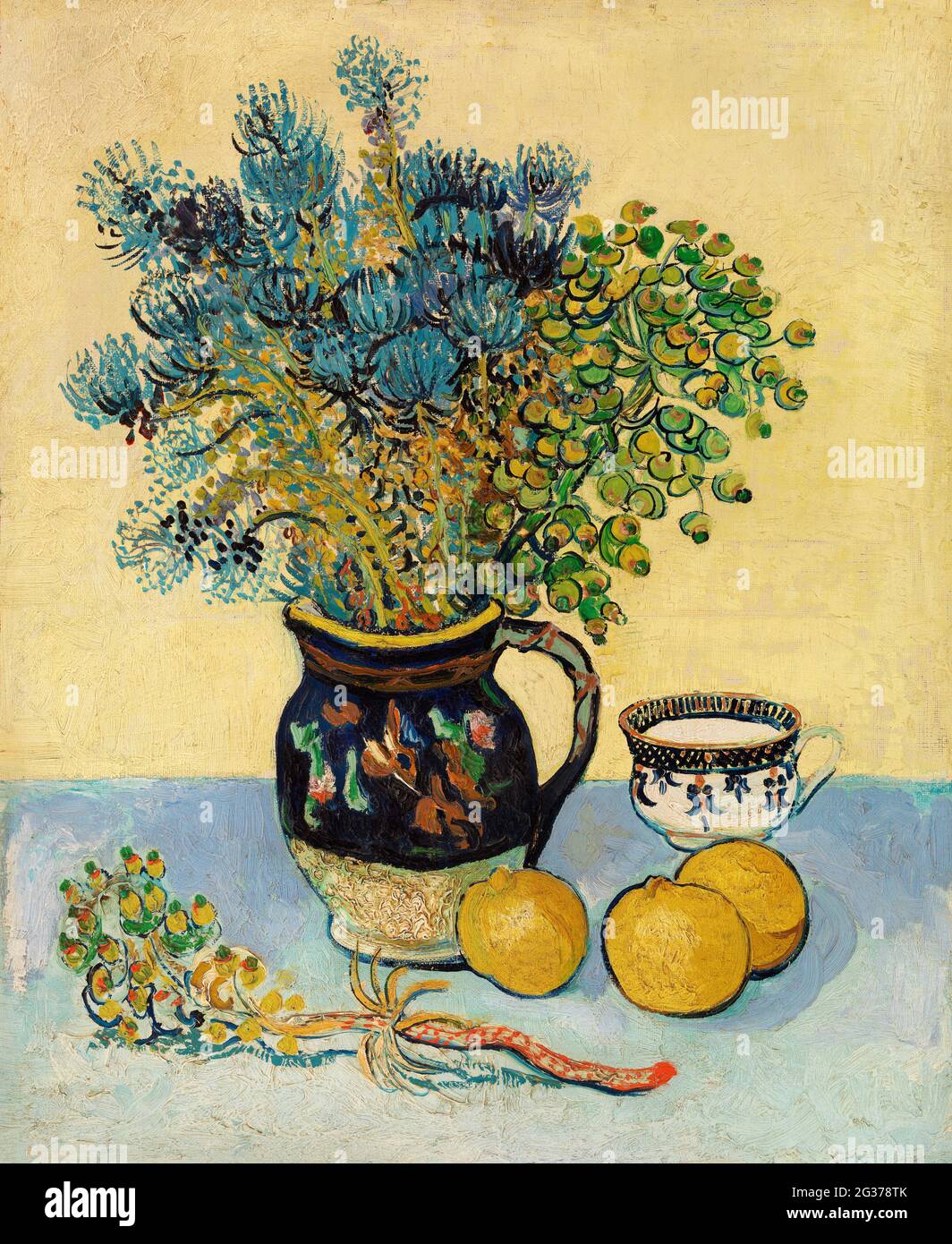 Stillleben (Nature morte) (1888) von Vincent Van Gogh. Stockfoto