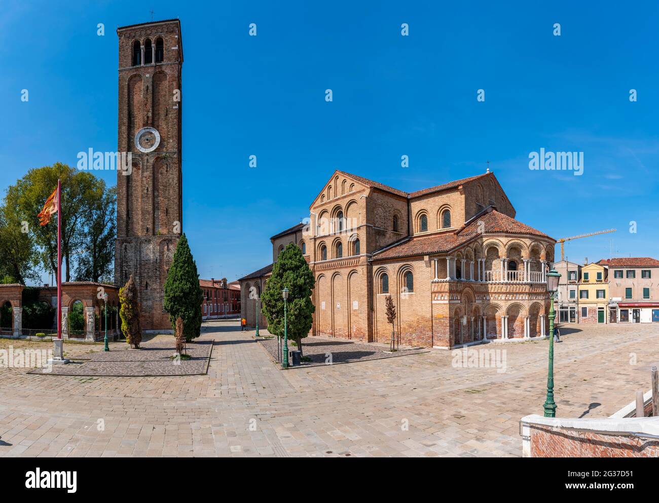 Basilica dei Santi Maria e Donato, Murano, Murano, Venedig, Venetien, Italien Stockfoto