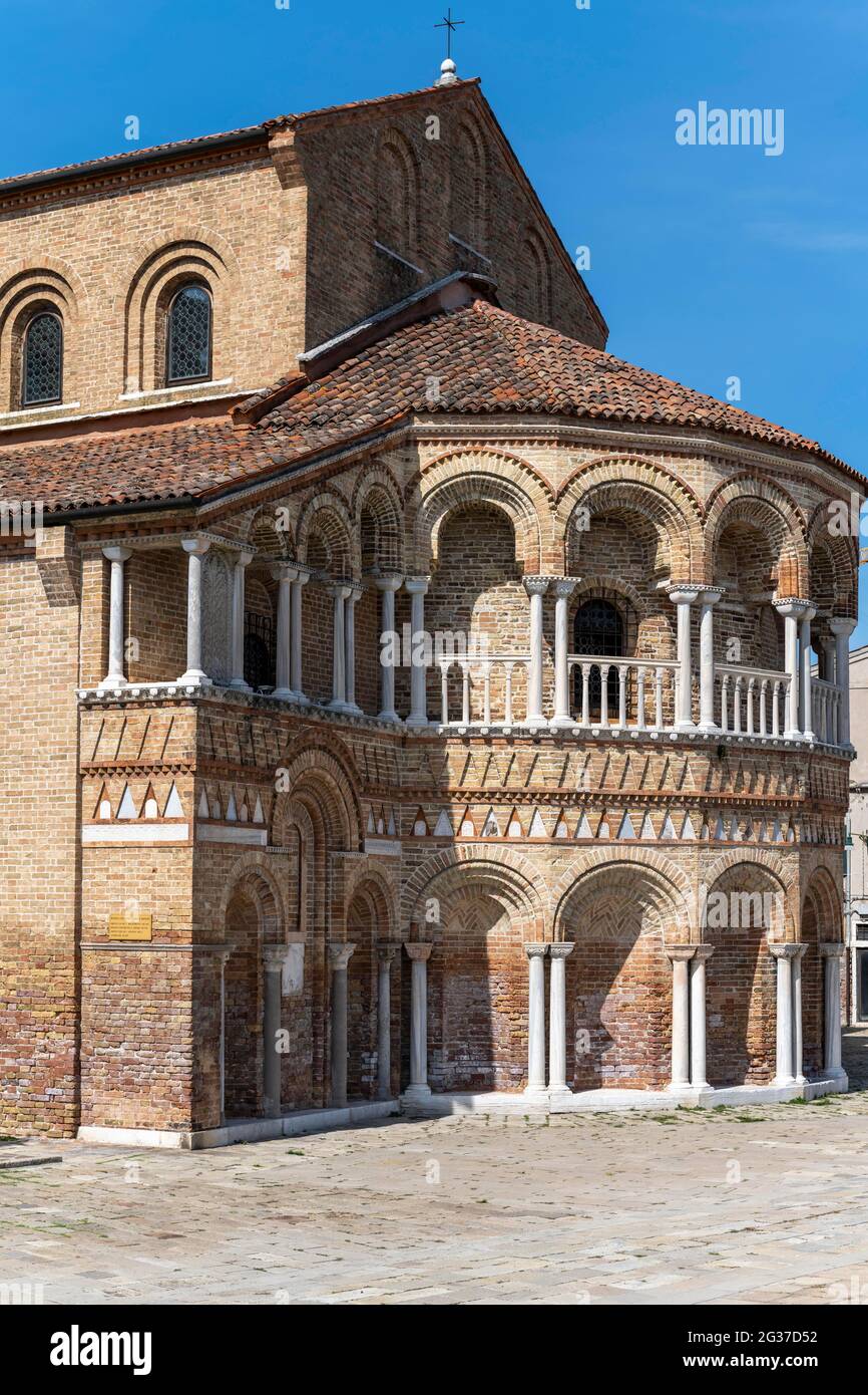 Basilica dei Santi Maria e Donato, Murano, Murano, Venedig, Venetien, Italien Stockfoto