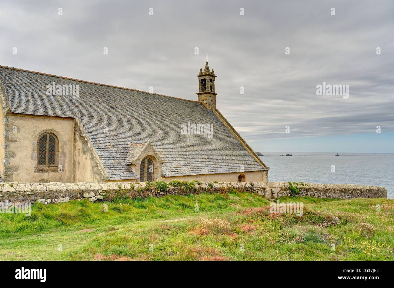 Baie des Trepasses, oder Bay of the Dead, Bretagne, Frankreich Stockfoto