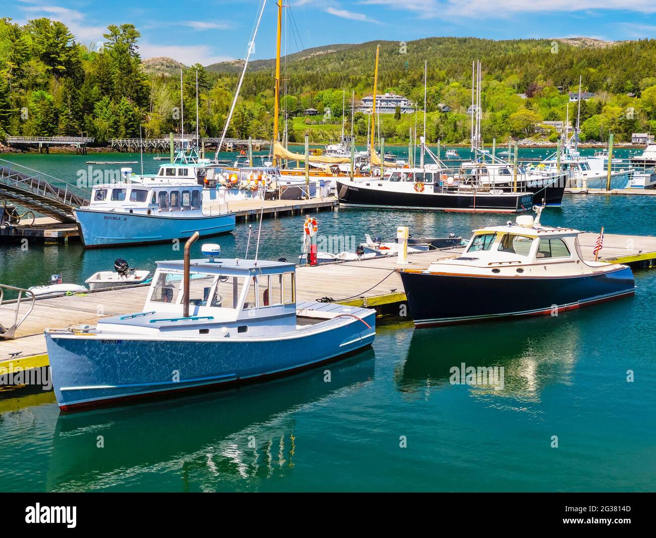 Northeast Harbor, Mount Desert Island, Maine, USA Stockfoto